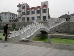 石雕欄桿、石拱橋、石欄桿