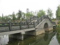 石雕欄桿、石拱橋、石欄桿