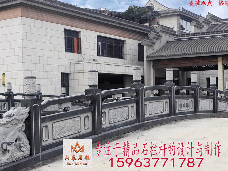 寺廟石欄桿