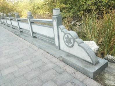 石雕欄桿、石拱橋、石欄桿