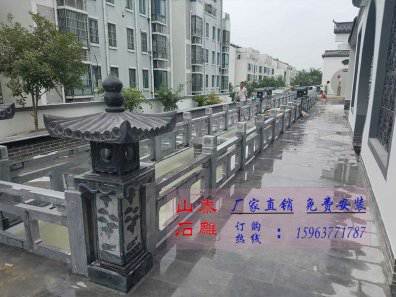 石雕欄桿、石拱橋、石欄桿