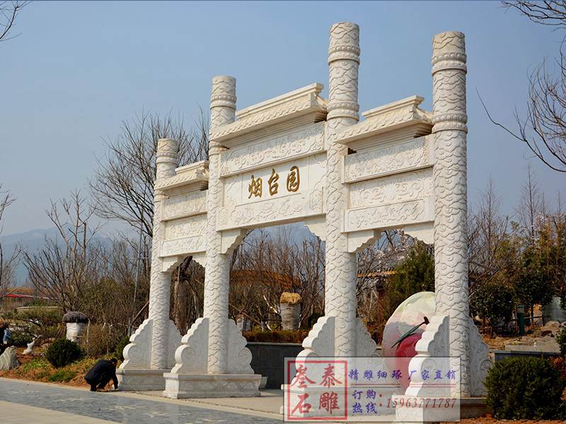 石雕欄桿、石拱橋、石欄桿