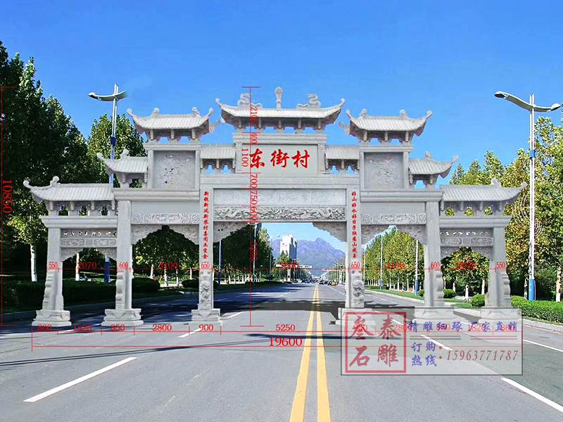 石雕欄桿、石拱橋、石欄桿