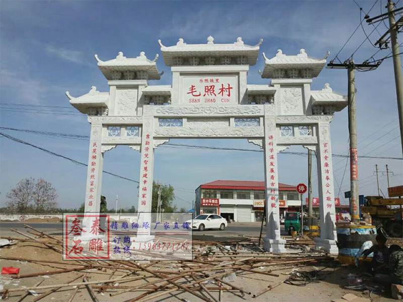 石雕欄桿、石拱橋、石欄桿