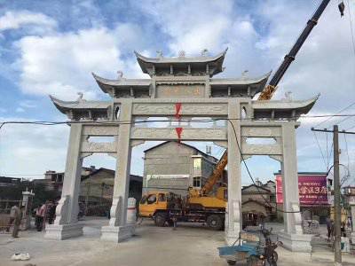 石雕欄桿、石拱橋、石欄桿