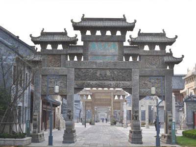 石雕欄桿、石拱橋、石欄桿