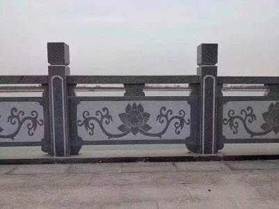 石雕欄桿、石拱橋、石欄桿