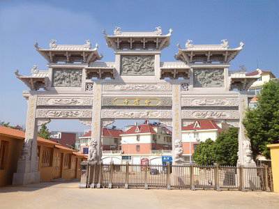 石雕欄桿、石拱橋、石欄桿