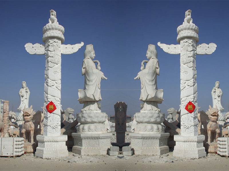 石雕欄桿、石拱橋、石欄桿