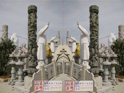 石雕欄桿、石拱橋、石欄桿