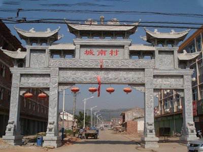 石雕欄桿、石拱橋、石欄桿