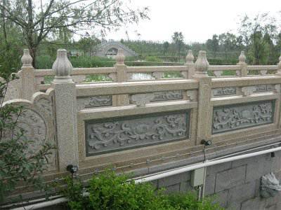 石雕欄桿、石拱橋、石欄桿