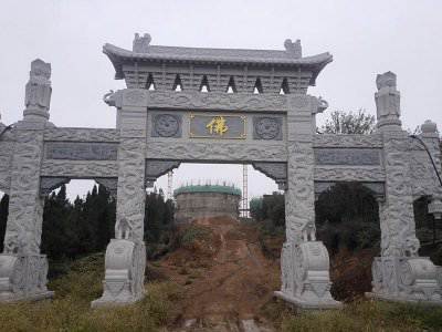 石雕欄桿、石拱橋、石欄桿