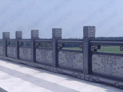 石雕欄桿、石拱橋、石欄桿