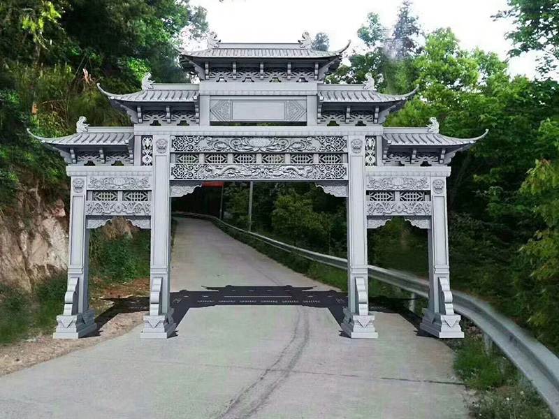 農(nóng)村石牌坊設(shè)計