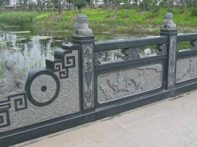 石雕欄桿、石拱橋、石欄桿