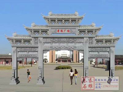 石雕欄桿、石拱橋、石欄桿