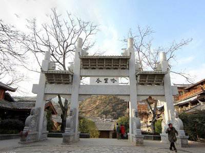 石雕欄桿、石拱橋、石欄桿