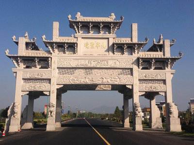 石雕欄桿、石拱橋、石欄桿