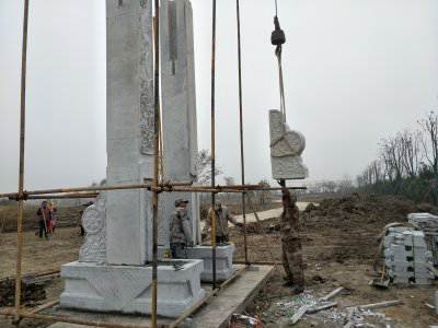 石雕欄桿、石拱橋、石欄桿