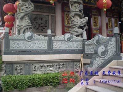 石雕欄桿、石拱橋、石欄桿