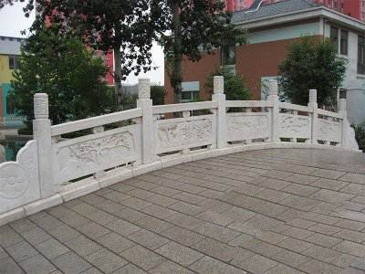 石雕欄桿、石拱橋、石欄桿