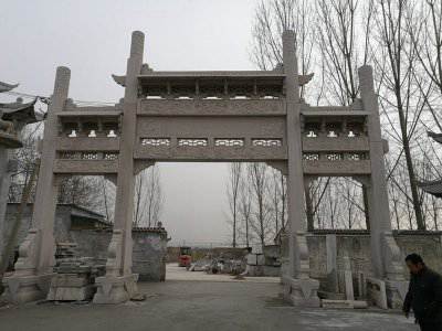 石雕欄桿、石拱橋、石欄桿