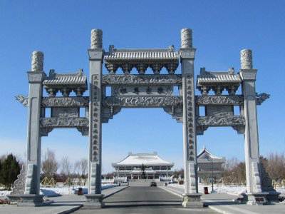 石雕欄桿、石拱橋、石欄桿