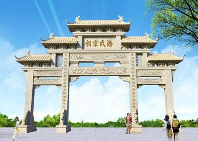 石雕欄桿、石拱橋、石欄桿