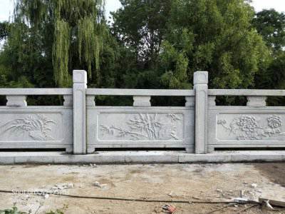 石雕欄桿、石拱橋、石欄桿