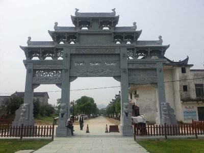 石雕欄桿、石拱橋、石欄桿