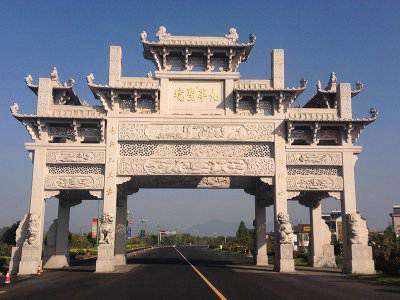 石雕欄桿、石拱橋、石欄桿