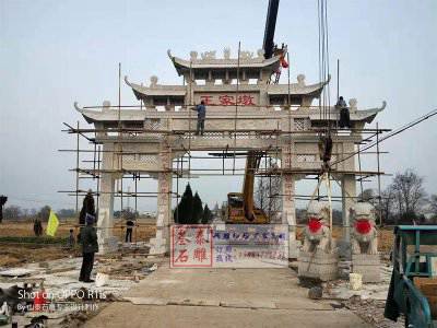 石雕欄桿、石拱橋、石欄桿