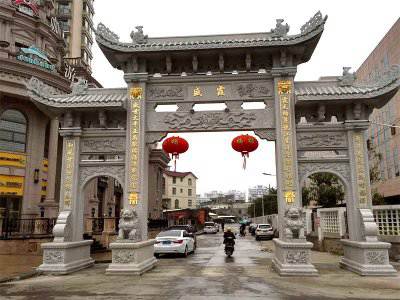 石雕欄桿、石拱橋、石欄桿