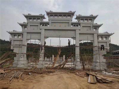 石雕欄桿、石拱橋、石欄桿