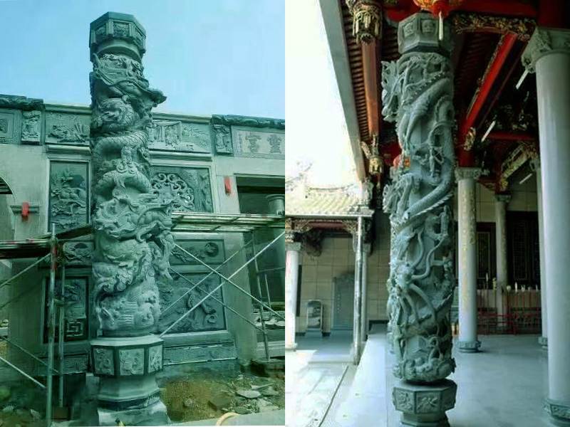 浮雕龍柱廠家