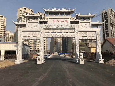 石雕欄桿、石拱橋、石欄桿