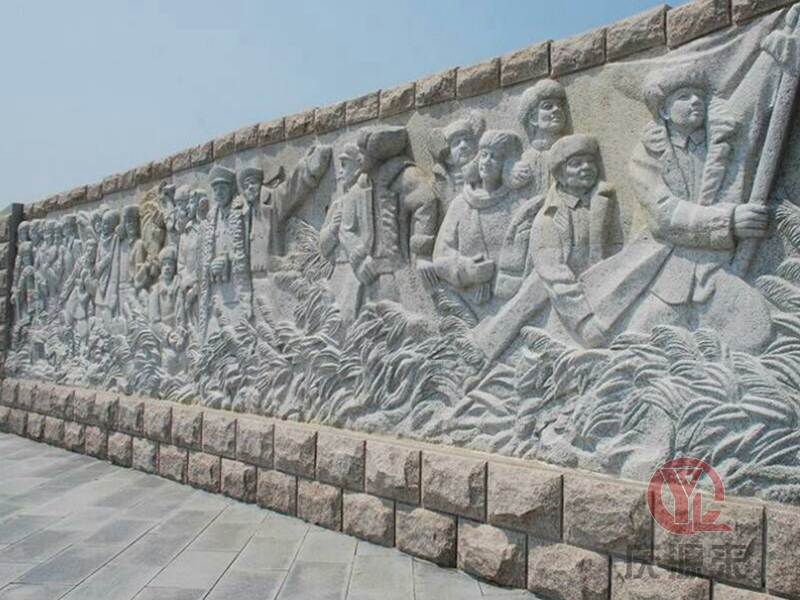 廣場(chǎng)石雕壁畫(huà)