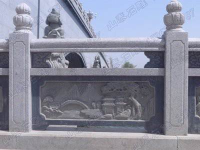 石雕欄桿、石拱橋、石欄桿