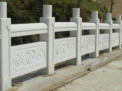 石雕欄桿、石拱橋、石欄桿