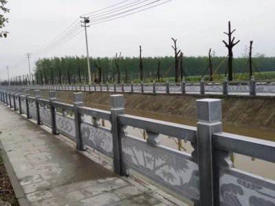 石雕欄桿、石拱橋、石欄桿