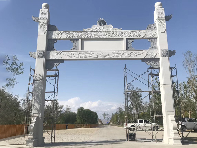 石雕欄桿、石拱橋、石欄桿