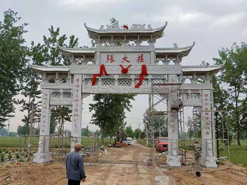 石雕欄桿、石拱橋、石欄桿