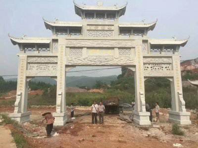 石雕欄桿、石拱橋、石欄桿