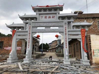 石雕欄桿、石拱橋、石欄桿