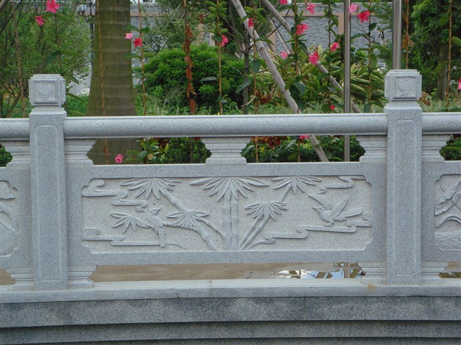 石雕欄桿、石拱橋、石欄桿
