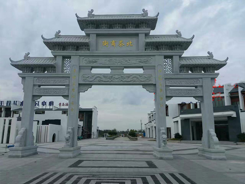 石雕欄桿、石拱橋、石欄桿