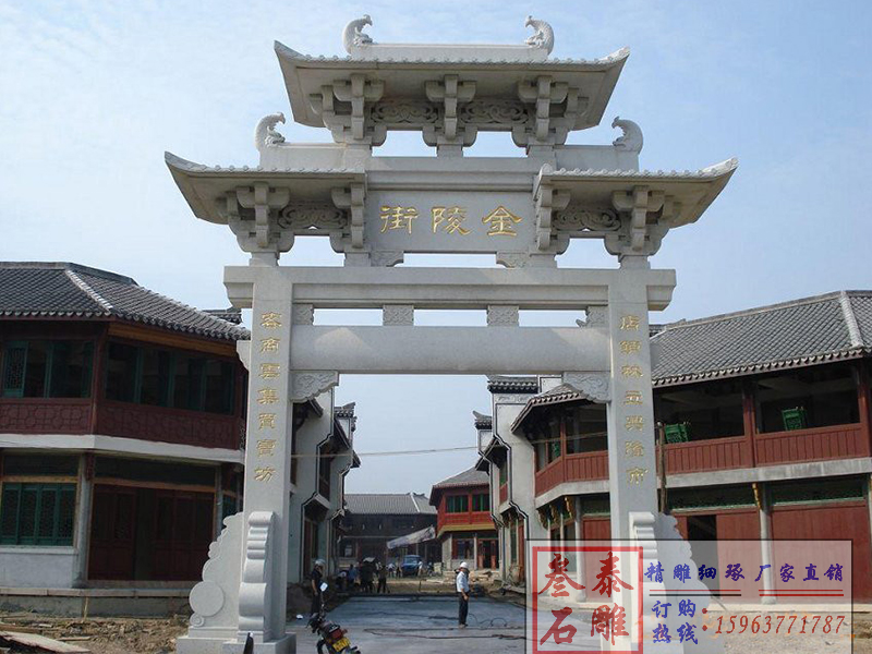 石牌坊廠家講述石牌樓制作工期(圖3)