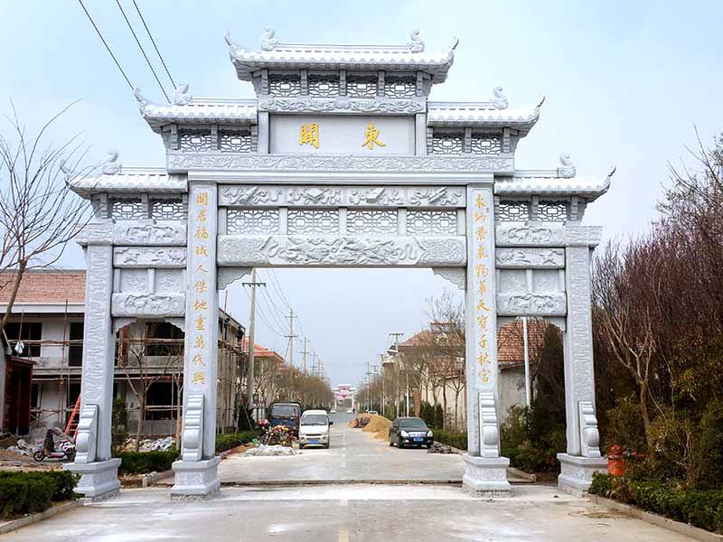 石雕欄桿、石拱橋、石欄桿